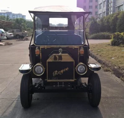 La certificación CE Mini Vintage 5 Pasajeros carro de golf eléctrico