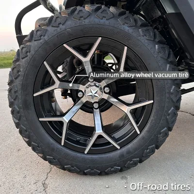 Mejor Marca personalizada Carro de Golf 4 plazas 5 estrellas Scooter motorizado avanzado EV Black Bar American Club Car Golf Buggy for Villages Airport Desert