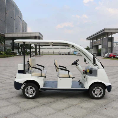 Marshell blanco de la policía de la marca de 4 plazas de los coches eléctricos (DN-4)