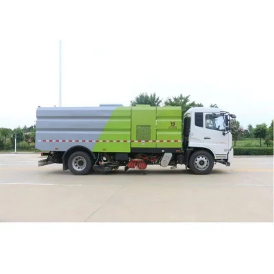 China KLF vehículo de limpieza Fabricante eléctrico Wash Sweep Truck con CCC