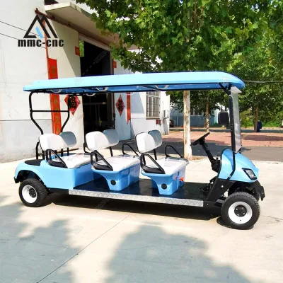 Los asientos de nuevo de 6 M4+2 M6 de fábrica China Custom Club batería de coche caza operado carritos de Golf Golf BUGGY ELÉCTRICO