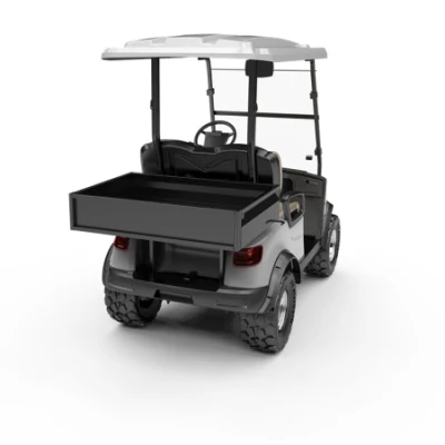 Automoción elegante estilo 48V batería operar utilidad vehículo eléctrico Coche de golf para campos de golf (DH-M2+cargo box)