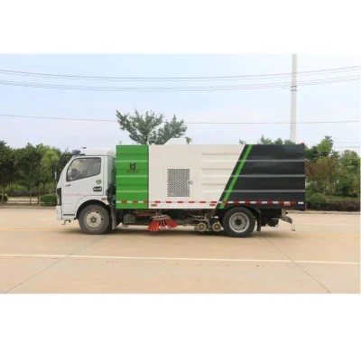China KLF vehículo de limpieza Fabricante eléctrico Wash Sweep Truck con CCC