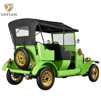 2024 Nuevo estilo de Modelo para 4 asientos exclusivos de fábrica derecha Recorrido turístico Bus Club Cart Electric Golf Cart