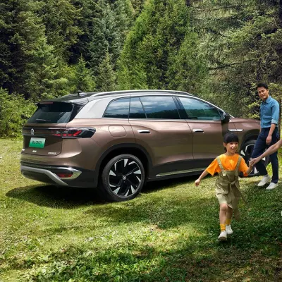 Alta rendimiento eléctrico FAW-Volkswagen ID. ID6 Crozz coche usado 6 Long Range Pure+ Edition EV automóvil ID 6 Auto coche Nuevo vehículo eléctrico de energía
