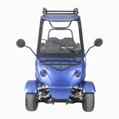 Funciona con batería de adultos de moda turística Mini Eléctrico coche con motor de 2500W