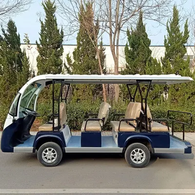 Buggy de golf eléctrico Nuevo Modelo CE aprobado 11 asientos Street Carro de Golf eléctrico personalizado legal