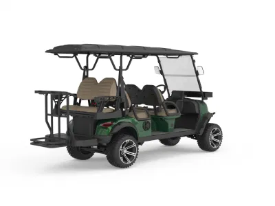 Nuevo molde eléctrico Golf Cart 4 frenos de disco Nuevo 6 Carrito de Golf con Gag de Golf