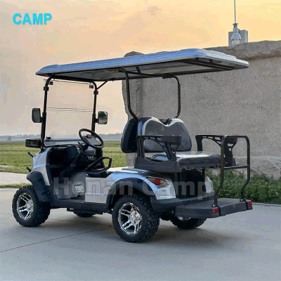 Campo 4 asientos de Golf eléctrico carros fuera de carretera Golf Buggy Con batería de litio