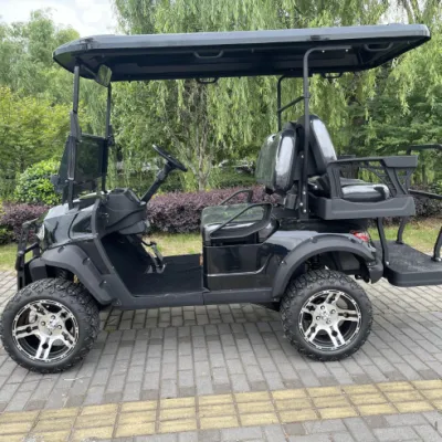 Hot Selling Ready Marca Nueva 6 asientos Baja velocidad Eléctrica Carrito de golf Power 5000 Watts