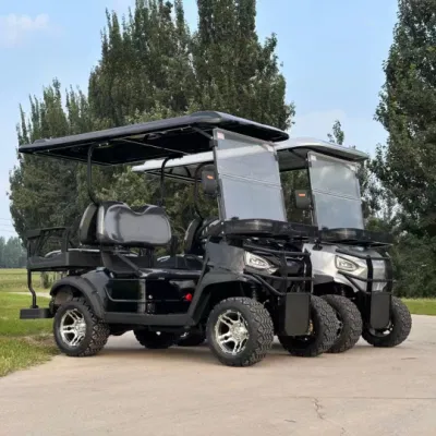 Evolution 48V 5seat 6seat Electric Golf Cart Solar Power Golf Carros