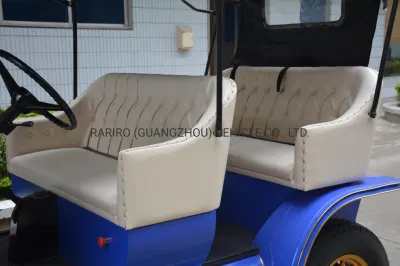 4 pasajeros Electric Club Car icono clásico Golf Cars Electric Coche Vintage