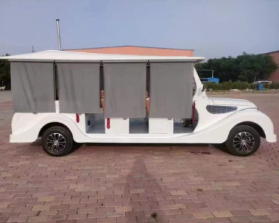 Raysince autobús turístico eléctrico autobús eléctrico Vintage coche con CE Certificado