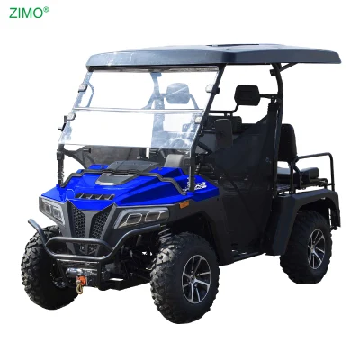 Campo de Golf de alta calidad Caza 4 asientos 2+2 eléctrico levantado Coche de golf