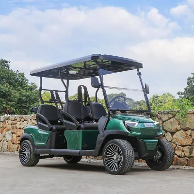 Nueva fábrica de diseño 2 + 2 Buggy de golf eléctrico Coche de caza