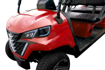Nueva Tendencia Gran Precio carro de golf 4+2 plazas China forjar G4+2 carro de golf cochecito de golf