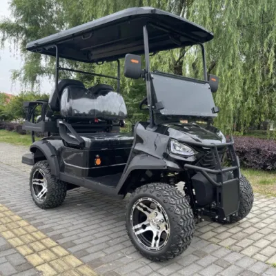 Hot Selling Ready Marca Nueva 6 asientos Baja velocidad Eléctrica Carrito de golf Power 5000 Watts