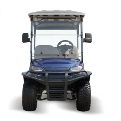 Carrito de Golf de Alta calidad para la Venta, coche de Golf con faros totalmente equipado disponible en Azul y Negro para la Venta