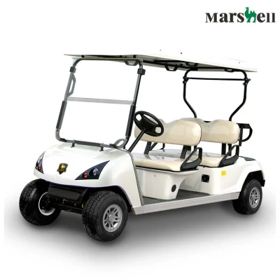 Ce aprobar 4 personas carro de golf con tapas de cajas (DG-C4).