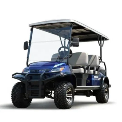 Carrito de Golf de Alta calidad para la Venta, coche de Golf con faros totalmente equipado disponible en Azul y Negro para la Venta