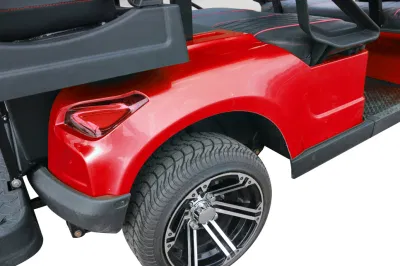 Nueva Tendencia Gran Precio carro de golf 4+2 plazas China forjar G4+2 carro de golf cochecito de golf