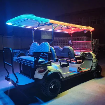 Carro de golf LSV con batería de litio 4 plazas Carrito de Golf más nuevo
