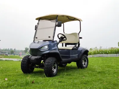 2 asientos 110ah 72V Calle Legal cerrado Carro de Golf con APROBADO POR DOT