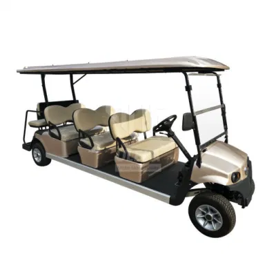Ulela Custom Golf Cart Dealership &lt;4m Brakes Distance Golf Carts Eléctrico China 8 plazas 4X4 Golf Cart