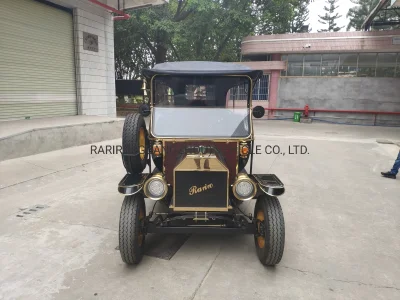 Rariro larga duración legal de la calle Vintage Vintage eléctrico del vehículo coche clásico