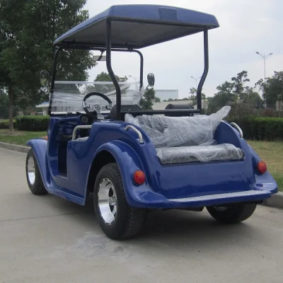 4 plazas clásico de lujo Campo de golf eléctrico Kart para la venta con CE Classic Car eléctrico Vehículo Eléctrico Vintage (DN-4D)