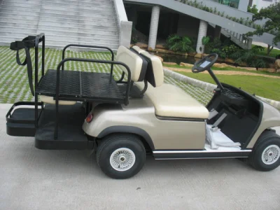 4 asientos eléctrico de pasajeros Golf Cart Hot Sale cuatro personas Carrito de golf eléctrico del hotel
