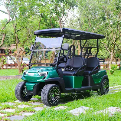Nueva fábrica de diseño 2 + 2 Buggy de golf eléctrico Coche de caza