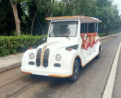 Recorrido Turístico en Autobús eléctrico/ Eléctrica Vintage coche con 12 escaños.