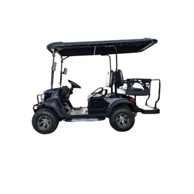 Coche profesional Smart Chinese New Energy Luxury Club de 4 asientos Carrito de Golf para Hoteles con parabrisas transparente