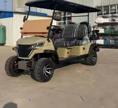 Hot Sale High Quality 4 seater Golf Cart Super Long Gama freno electromagnético Golf Carts
