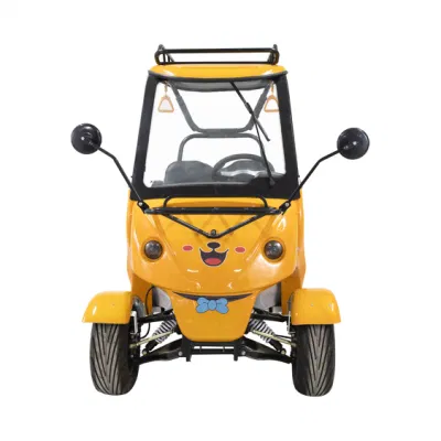 Funciona con batería de adultos de moda turística Mini Eléctrico coche con motor de 2500W