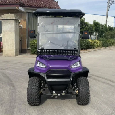 Moda moderna 2022 Diseño nuevo Wh2020K-2-B fábrica 2 asientos Recorrido turístico Bus Club Cart Golf eléctrico Buggy Caza Cart con