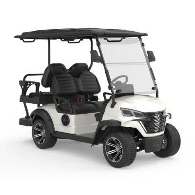 Carro de Golf al por mayor cuatro asientos de litio utilitarios vehículos 48V de descuento Carretera
