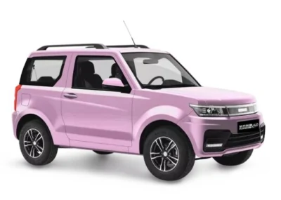 Hengrun Little Teddy SUV tiene un aspecto elegante y es También un vehículo eléctrico puro