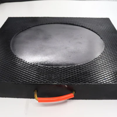 Fabricante China pesado camión grúa Outrigger Pad