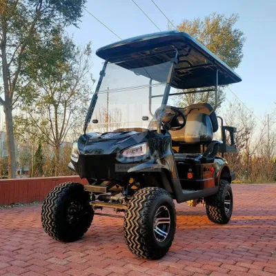 Ulela Custom Golf Cart Dealership 100km máximo millaje de litio Golf Cart baterías 48V China 4 Seater Youth Golf Cart