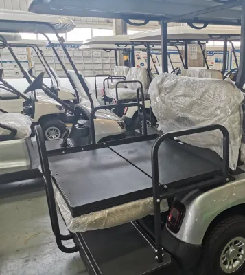Carritos de golf eléctricos CE aprobados 6 plazas Scooter turístico.