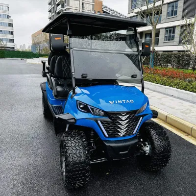Wintao Golf Carts batería icono de lujo de golf eléctrico carrito eléctrico 6 plazas para Tours