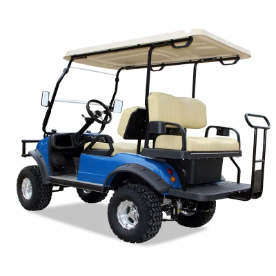 Buggy eléctrico carro de golf de la caza del coche (2022D2Z, azul marino) Blackroof