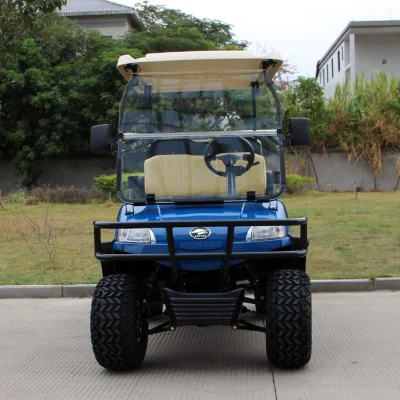 Buggy eléctrico carro de golf de la caza del coche (2022D2Z, azul marino) Blackroof