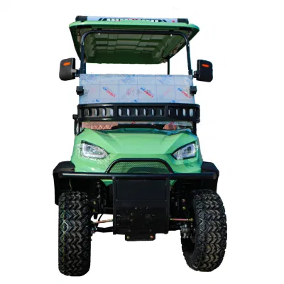Campo de Golf eléctrico Club Rover Vista de caza de autobuses vehículo especial Carro de Golf Pioneer off-Road con sistema de autoprotección de 2-8 asientos