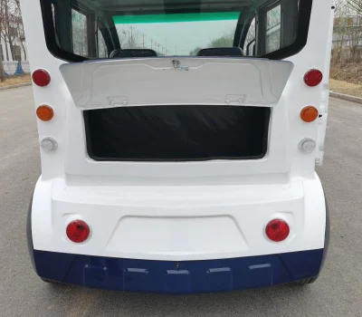Alimentación directamente de fábrica listo para el envío del vehículo eléctrico coche eléctrico con la policía de la luz de alarma
