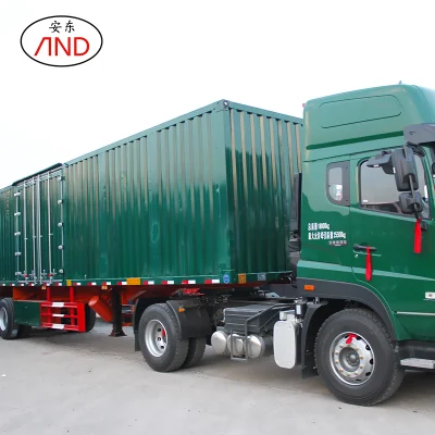 Caja de transporte de carbón de la utilidad de personalizable Van semi-remolque semi