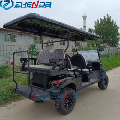 El chino 48V, bajo precio barato de asiento eléctrica de 2 estrellas utiliza paneles solares personalizados Precio venta de carros de golf cochecito de golf eléctrico