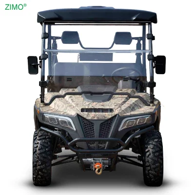 2024 Nuevo 2 asientos 4 asientos fuera de carretera 4X4 gasolina UTV eléctrico Buggy Kart Granja de vehículos utilitarios